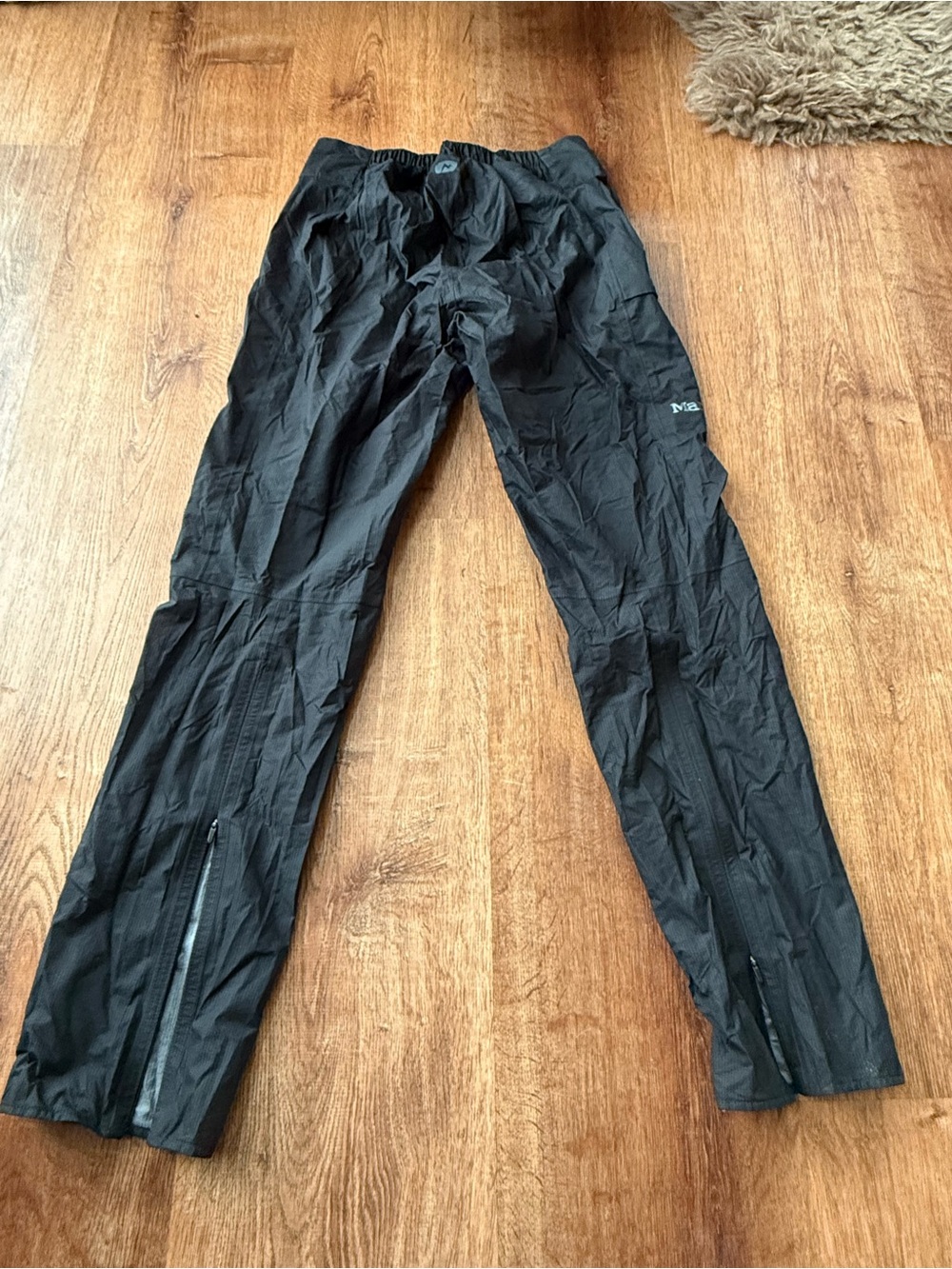 Marmot Black Lightweight Wind/Water Resistant Pants